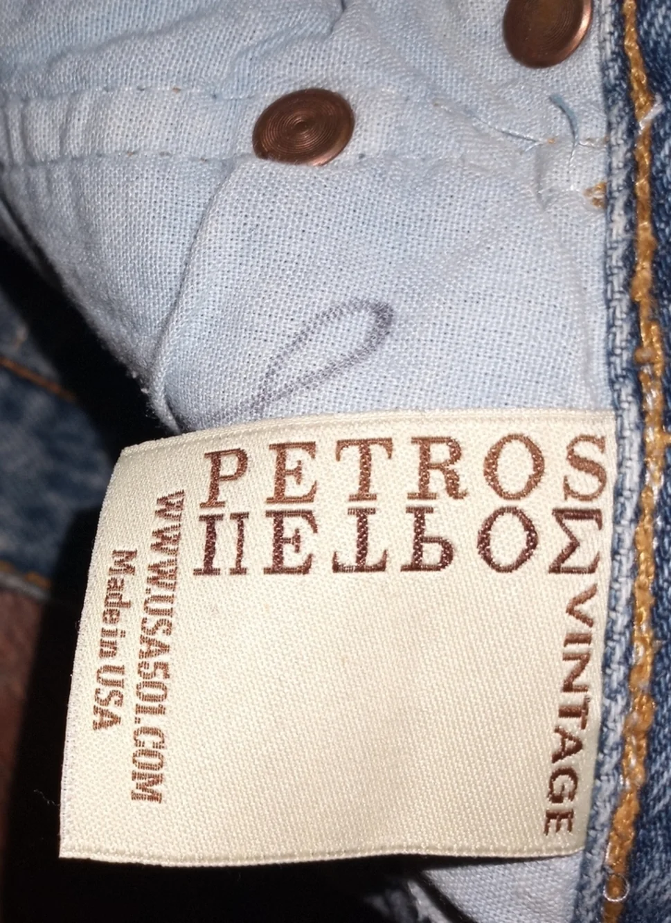 Levi's upcycled raw hem distressed jean shorts